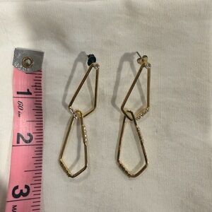 Elegant Gold Geometric Earrings